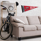 Rico Industries Ncaa Western Kentucky Hilltoppers Exclusive 12'' X 30'' Felt Wall D  Cor Pennant - Great For Home/Bed Room/Man C