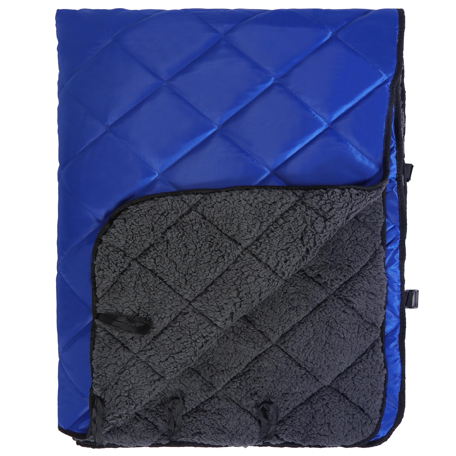 Redcamp Large Warm Camping Blanket With Sherpa Lining, Cold Weather Outdoor Windproof Blanket For Camping Stadium, Machine Washa