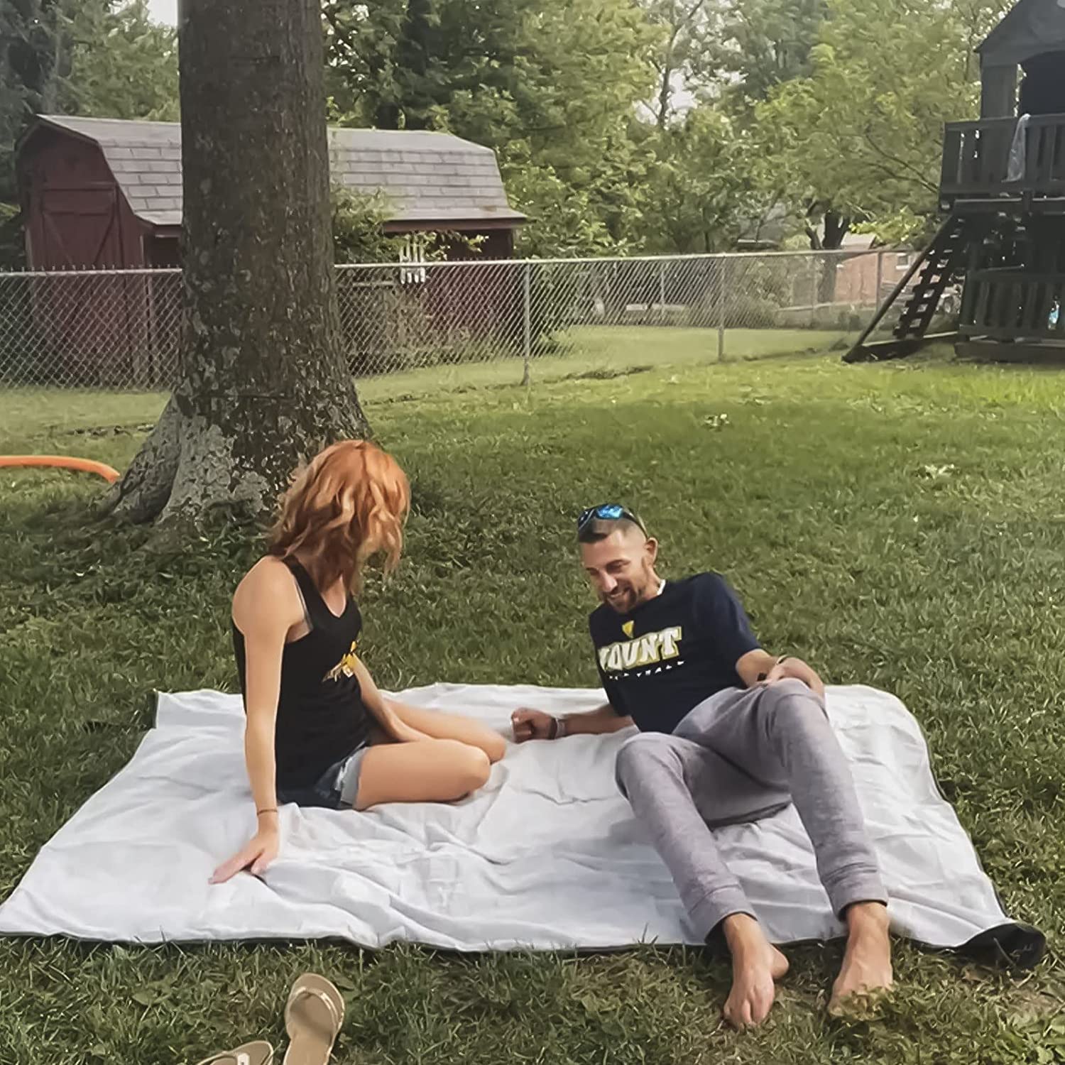 Kingcamp Outdoor Blanket Waterproof Stadium Blanket Beach Blanket Sandproof Cold Weather Camping Insulated Blanket For Outdoor P