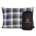 Redcamp Outdoor Camping Pillow Lightweight, Flannel Travel Pillow Cases, Removable Pillow Cover