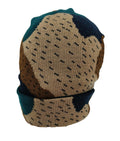 Graceway Unisex Acro Wool Knitted Beanie Cap With Camo Pattern, Winter Warm Beanie (In, Alpha, Free Size, Beige)