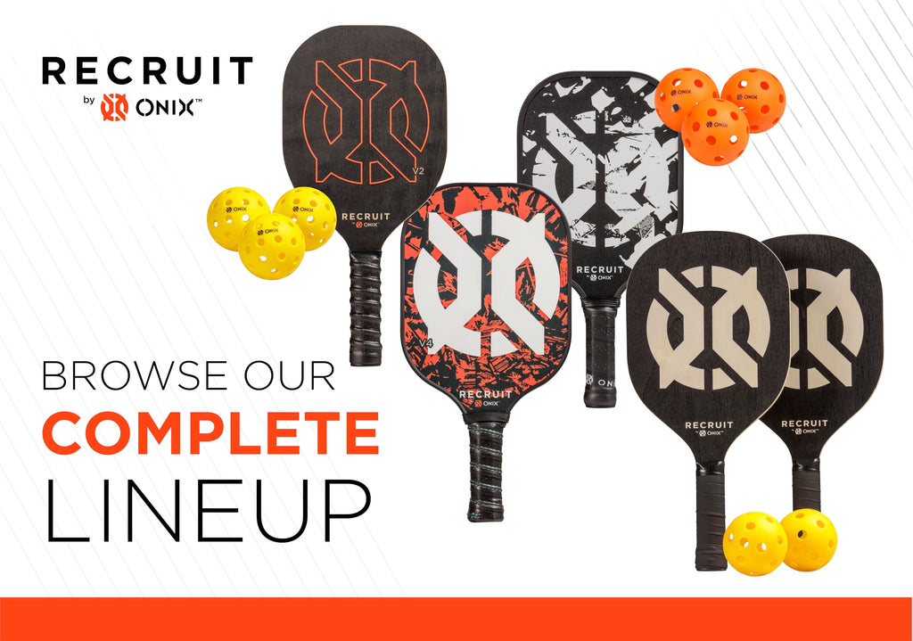 Onix Recruit Indoor Pickleball Ball, 3