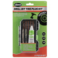 Slime 20502 Tire Plug Drill Bit Kit, All Drills Compatable, Easiest Tire Plug Option, (9-Piece Kit)