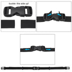 Wisdompro Backpack Chest Strap, 3/4 Inch Backpack Sternum Strap Chest Belt With Quick Release Buckle For Hiking And Jogging (Com