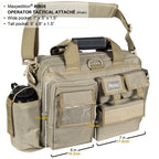 Maxpedition Operator Tactical Attache, Black