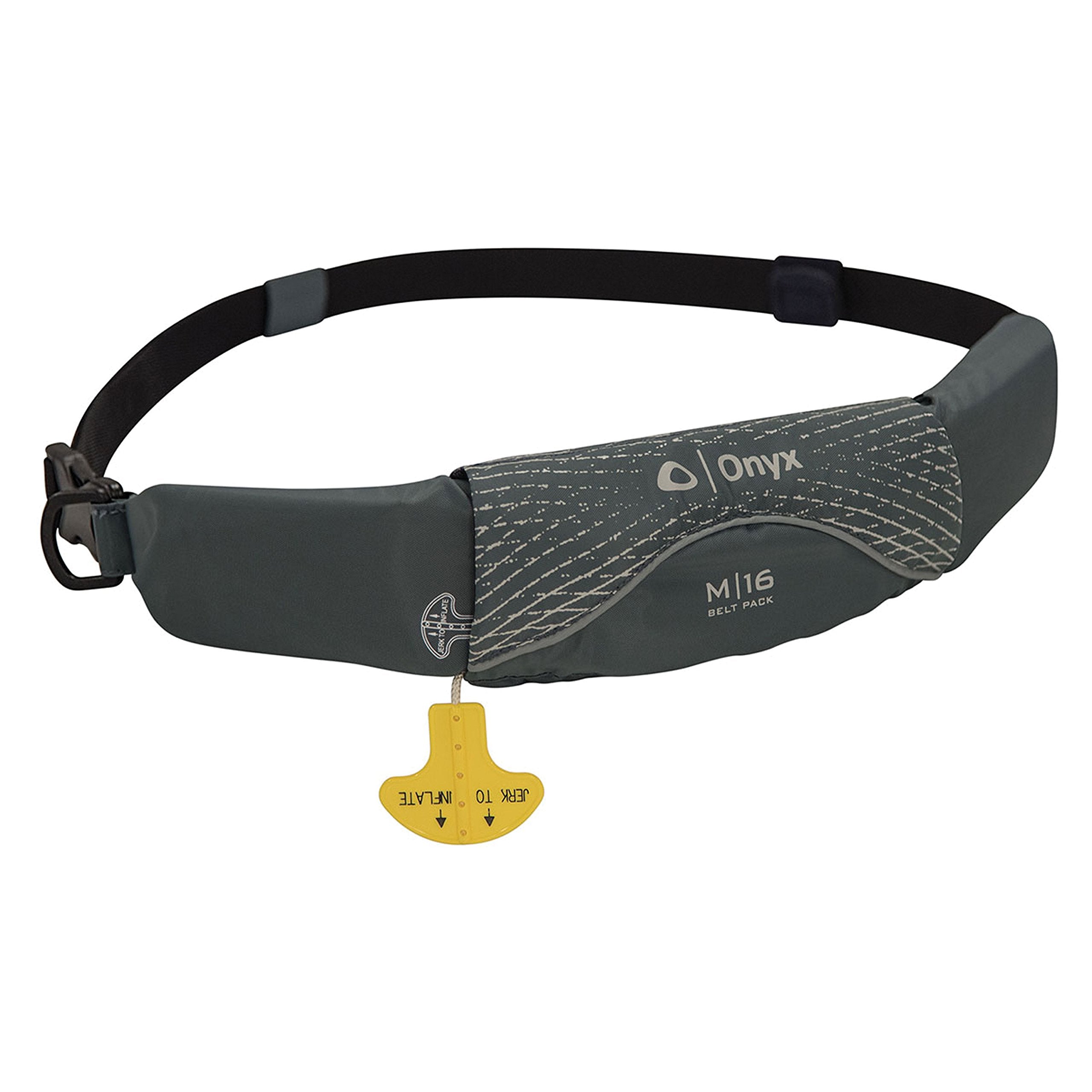 Onyx M-16 Manual Inflatable Belt Pack Life Jacket