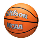 Wilson Ncaa Evo Nxt Official Indoor Game Basketball - Silver/Orange, Size 7-29.5''
