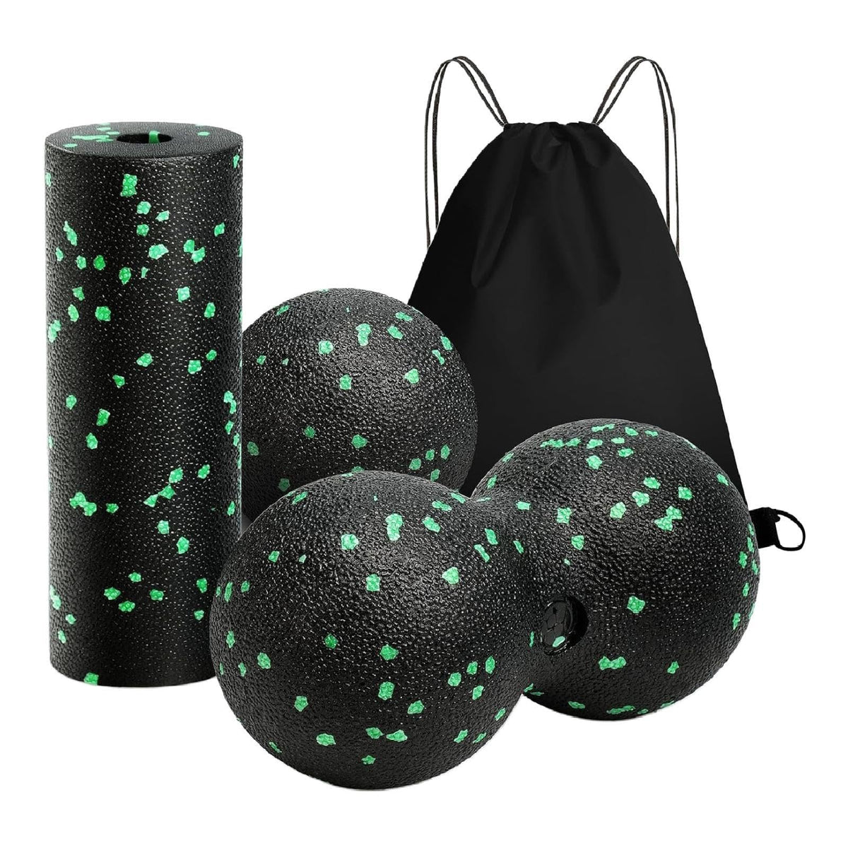 MeadawgsYoga Foam Roller Set Women Accessories Yoga Balls for Fitness Lower Back Gym with Bag|Sporting Goods|Fitness Running & Y