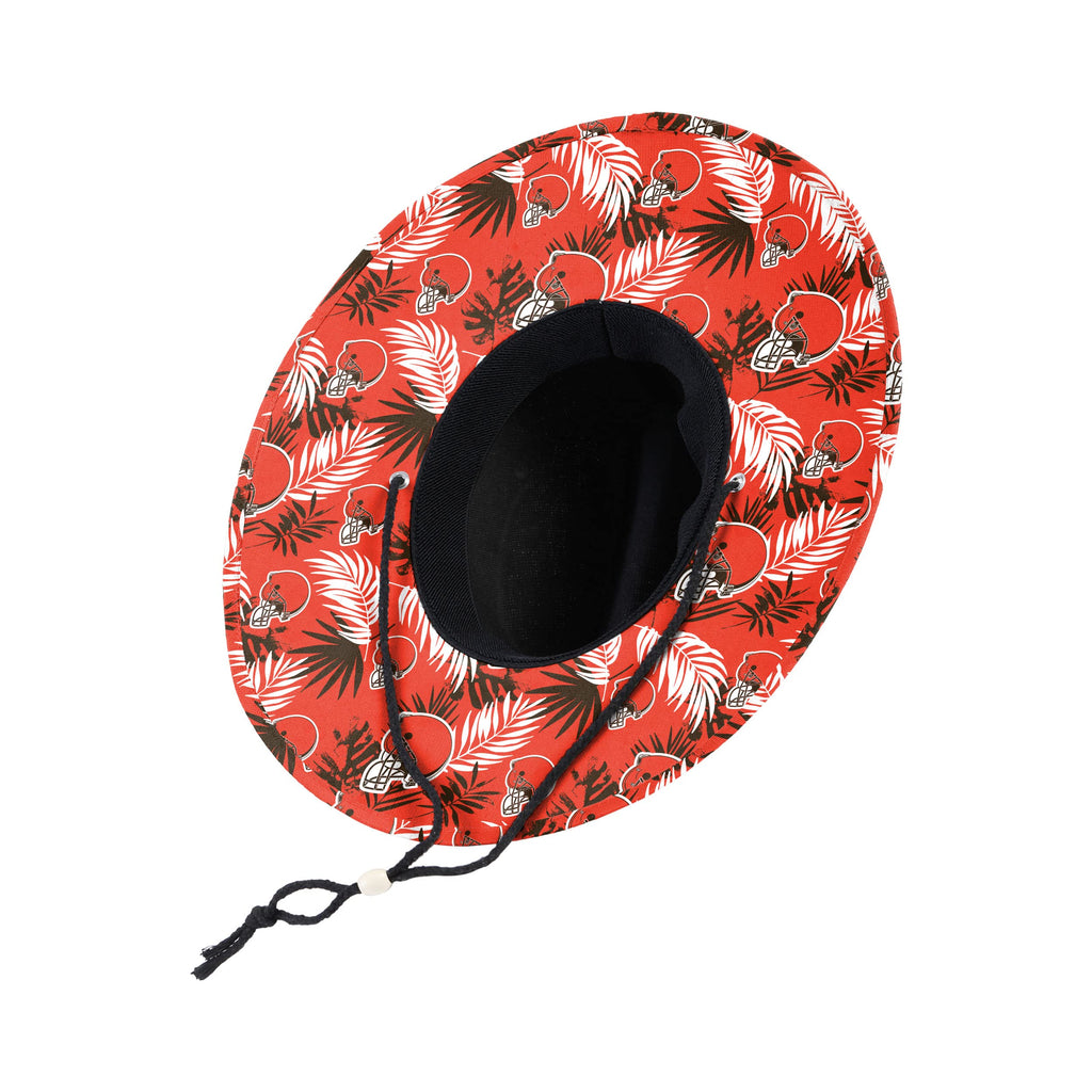 Foco Cleveland Browns Nfl Team Color Straw Hat
