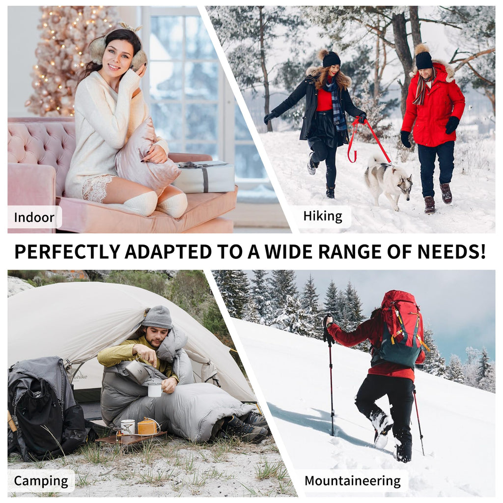 Naturehike Ultralight Down Sleeping Bag, 650Fp Backpacking Sleeping Bag For Adults, 42? Waterproof Sleeping Bags For Camping, Hi