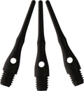 Viper Dart Accessory: Tufflex III 2BA Thread Replacement Soft Tip Dart Points, Black, 100 Pack