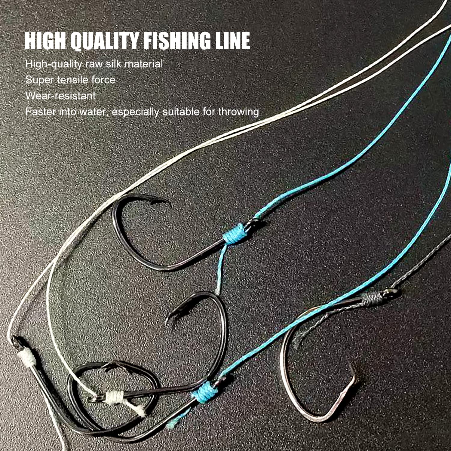 Dingbear 1093Yd/1000M 135Lb/0.60Mm Gray Super Strong Pull Generic Braided Fishing Line Fishing Lines Fishlines Fishingline