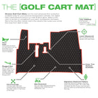 Xtreme Mats Yamaha Drive2 Golf Cart Mat, Full Coverage Golf Cart Floor Liner Mat - Fits Yamaha Drive2 Models Only (2017-2023) &