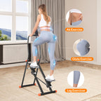 Rygeo Stair Stepper Resistance Adjustable Vertical Climber Machine Ab Glute And Leg Home Cardio Exerciser