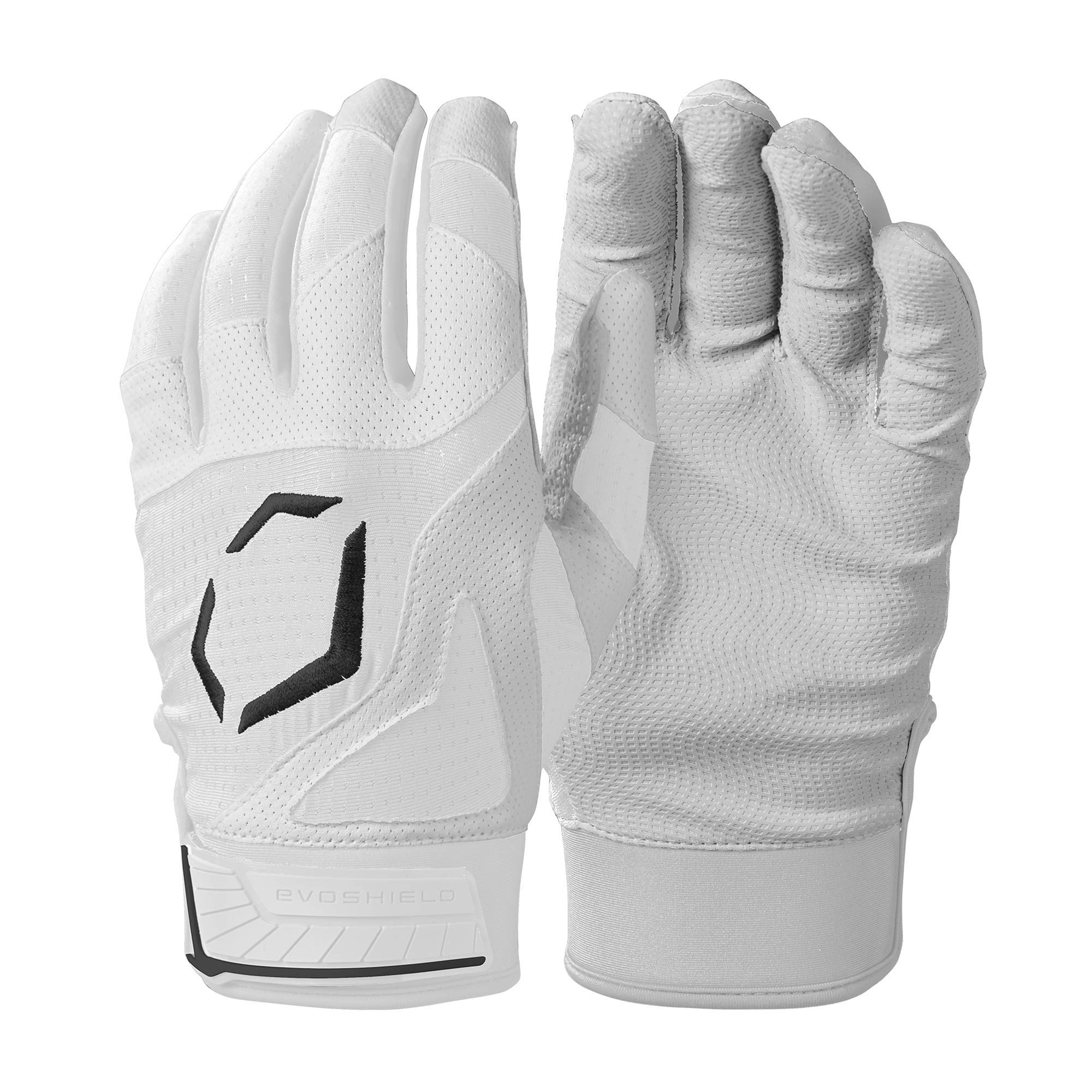 Evoshield Srz-1       Youth Batting Gloves - White, Youth Small