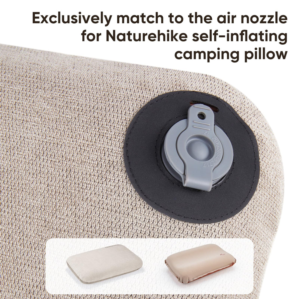 Naturehike Camping Pillow Protectors Cover Case, 20  14In, Soft Touch, Skin-Friendly, Removable, Machine Washable, Fade Resistan