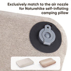 Naturehike Camping Pillow Protectors Cover Case, 20  14In, Soft Touch, Skin-Friendly, Removable, Machine Washable, Fade Resistan