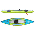 HO Sports Beacon Inflatable Kayak with Hand Pump, Adjustable Paddle & Carry Bag - Ergonomic High-Back Seat with Storage Holder &