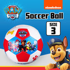 PAW Patrol Kids Soccer Ball Size 3, Marshall, Skye, Everest, and Chase Officially Licensed Futbol for Boys and Girls Soccer Play