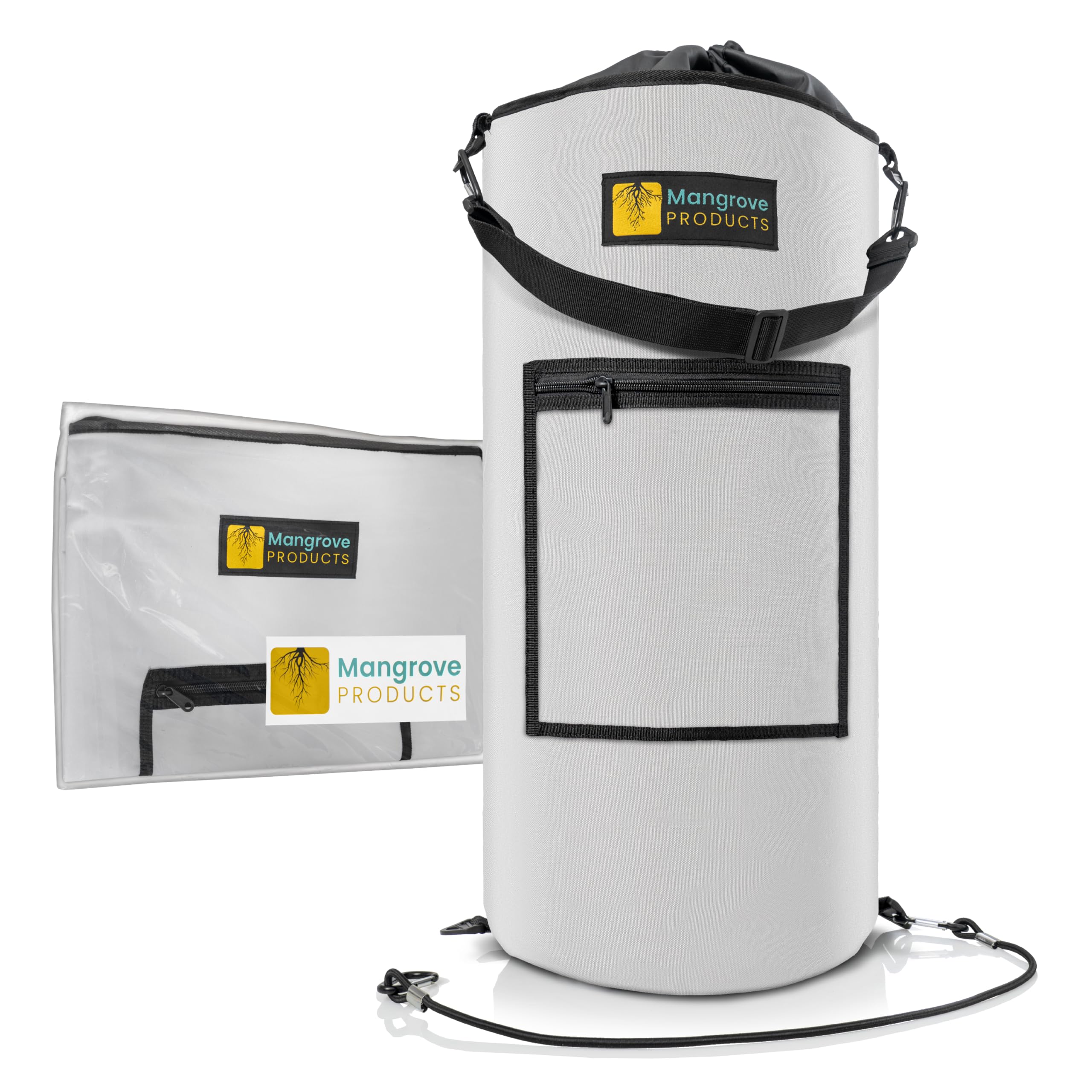 Portable Trash Can, Reusable Trash Bag, Leakproof Liner, Boat Storage Organizer, Trash Bag Holder, Marine Accessories - Pontoon