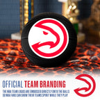 Franklin Sports Nba Atlanta Hawks Mini Foam Basketball - Kids 5.5'' Inch Toy Basketball For Over The Door + Mini Indoor Hoops -