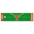 Fanmats 9087 Texas Longhorns Putting Green Mat - 1.5Ft. X 6Ft.