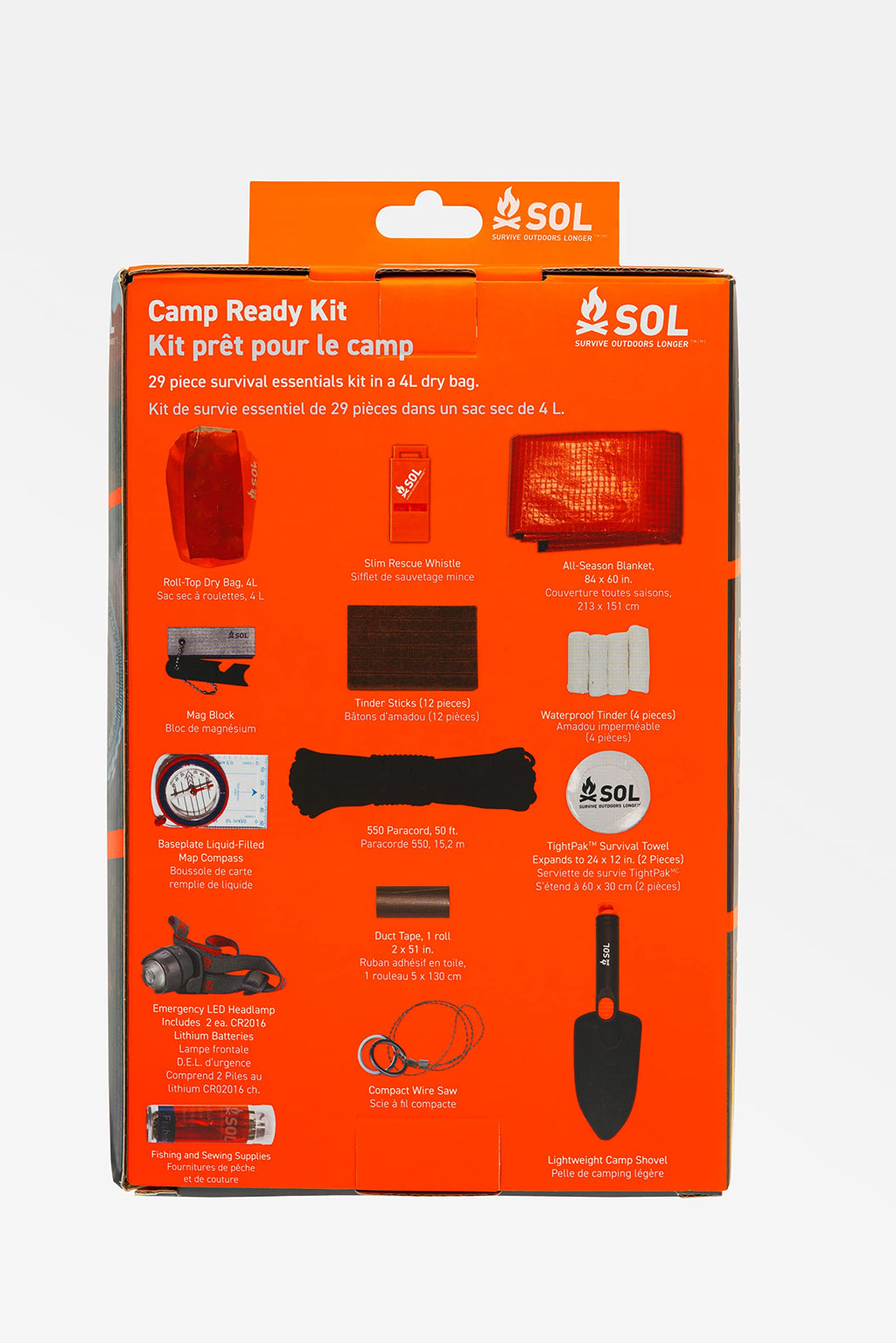 S.O.L. Camp Ready Survival Kit