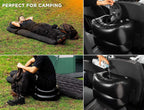Zento Deals Bed For Car Inflatable Car Air Mattress Camping Bed Back Seat Mattress - Portable Travel Bed With Pillows - Travel C