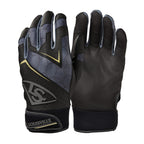 Louisville Slugger Youth Genuine 2.0 Batting Gloves - Black, Medium