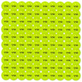 Vulcan | Vpro Flight Outdoor Pickleball | Official Ball Of The Ppa Tour & Mlp | Hi-Vis Yellow | 100 Pack