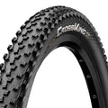 Continental Cross King - Wire Bead, Non-Tubeless Mountain Bike Tire - The All-Rounder Tire - Black - E25 Ebike Rated (27.5 x 2.0