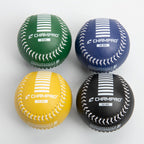 Champro Training Softballs, Set Of 4 (Green/Yellow/Black/Blue, 12-Inch)