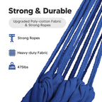 Suncreat Hammocks For Outside, Portable Camping Tree Hammock, Hammock Replacement For Stand, Navy