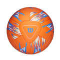WILSON NCAA Vanquish Soccer Ball - Size 4, Orange/Blue/White