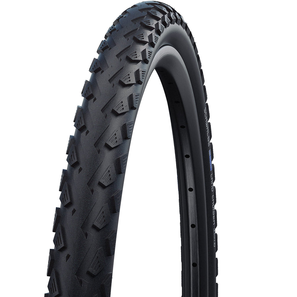 Schwalbe Land Cruiser Hs 450 Cruiser Bicycle Tire - Wire Bead - Black (Black - 700 X 35C)