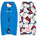 Hello Kitty 36in Bodyboard by Wavestorm | Graphic top Deck with high Density Slick Bottom | Foam Construction with Accessories |