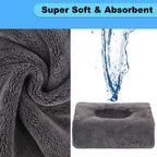 Autodeco 2 Pack Collapsible Sink With Handle Towel, 2.37 Gal / 9L Foldable Wash Basin For Washing Dishes, Camping, Hiking And Ho