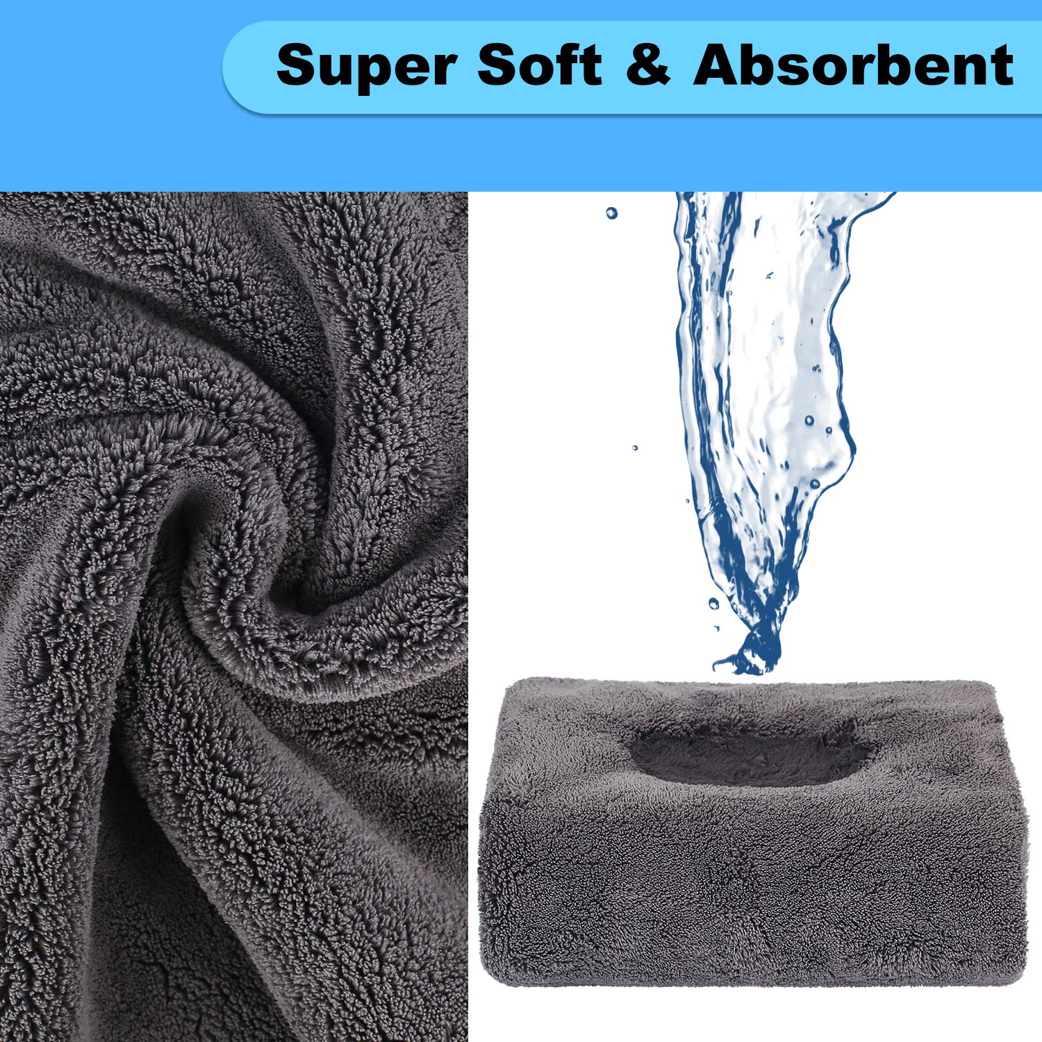 Autodeco 2 Pack Collapsible Sink With Handle Towel, 2.37 Gal / 9L Foldable Wash Basin For Washing Dishes, Camping, Hiking And Ho