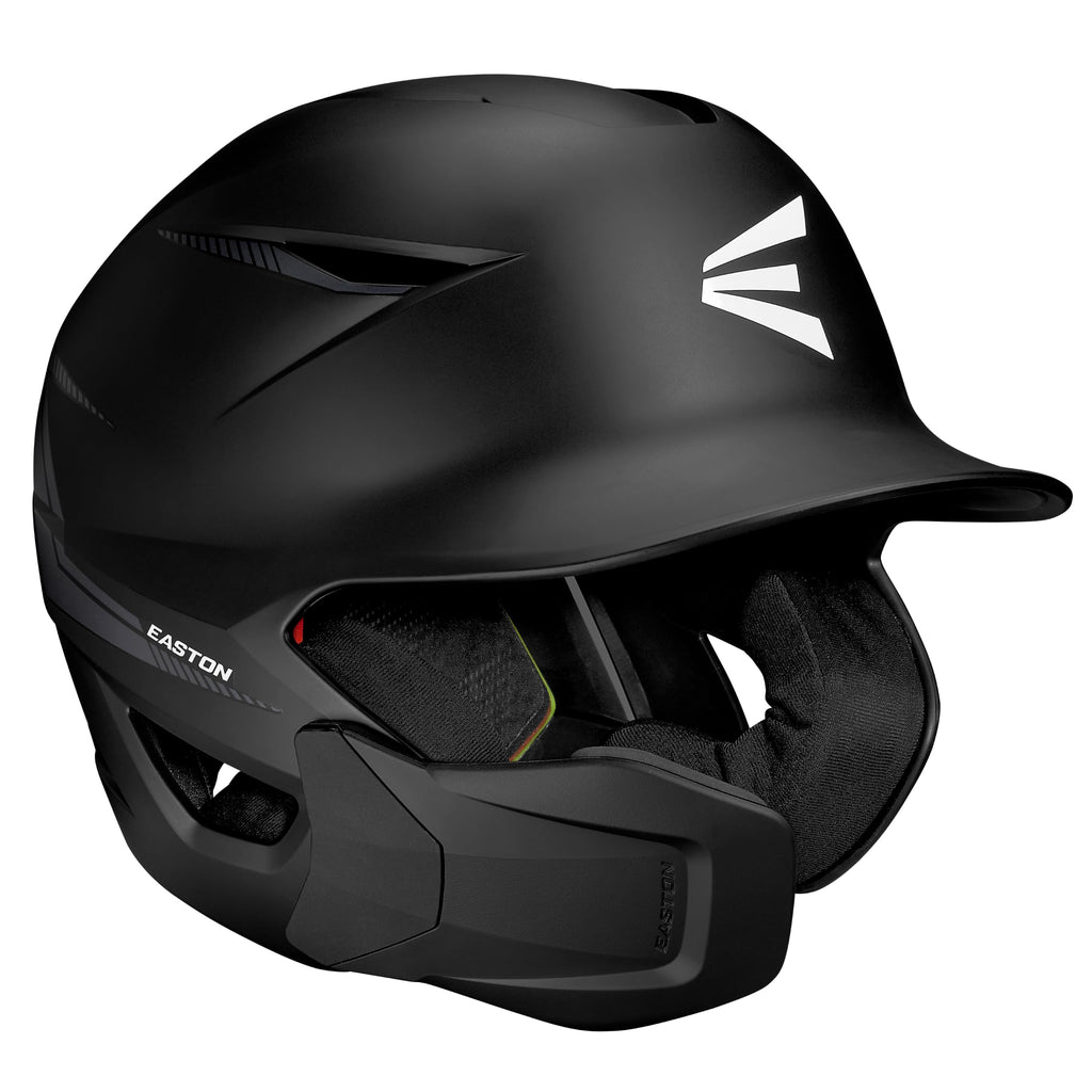 Easton | Multi-Adjust Batting Helmet Jaw Guard | Matte Black
