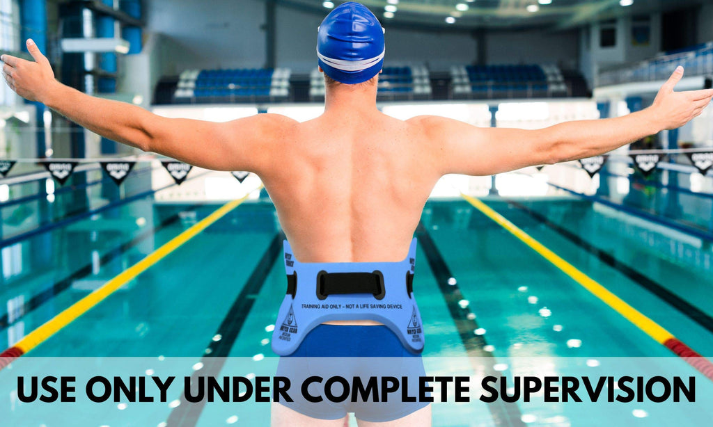 Water Gear Runner Floatation Belt - Water Exercise Equipment - Designed To Fit Your Body Type - Great For Aquatic Workouts (Medi
