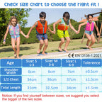 Oshyle Children'S Girls Boys Swimming Vest For Toddlers With Adjustable Safety Straps Age 1-9 (Dinosaur, M(3-6))
