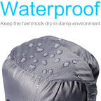 Birmi Portable Double Hammock With Straps - Waterproof Compression Sack  Light And Ultrasoft Parachute Nylon Rated For 500 Lbs.