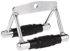 Cap Barbell Deluxe Double D Handle With Rubber Handgrips