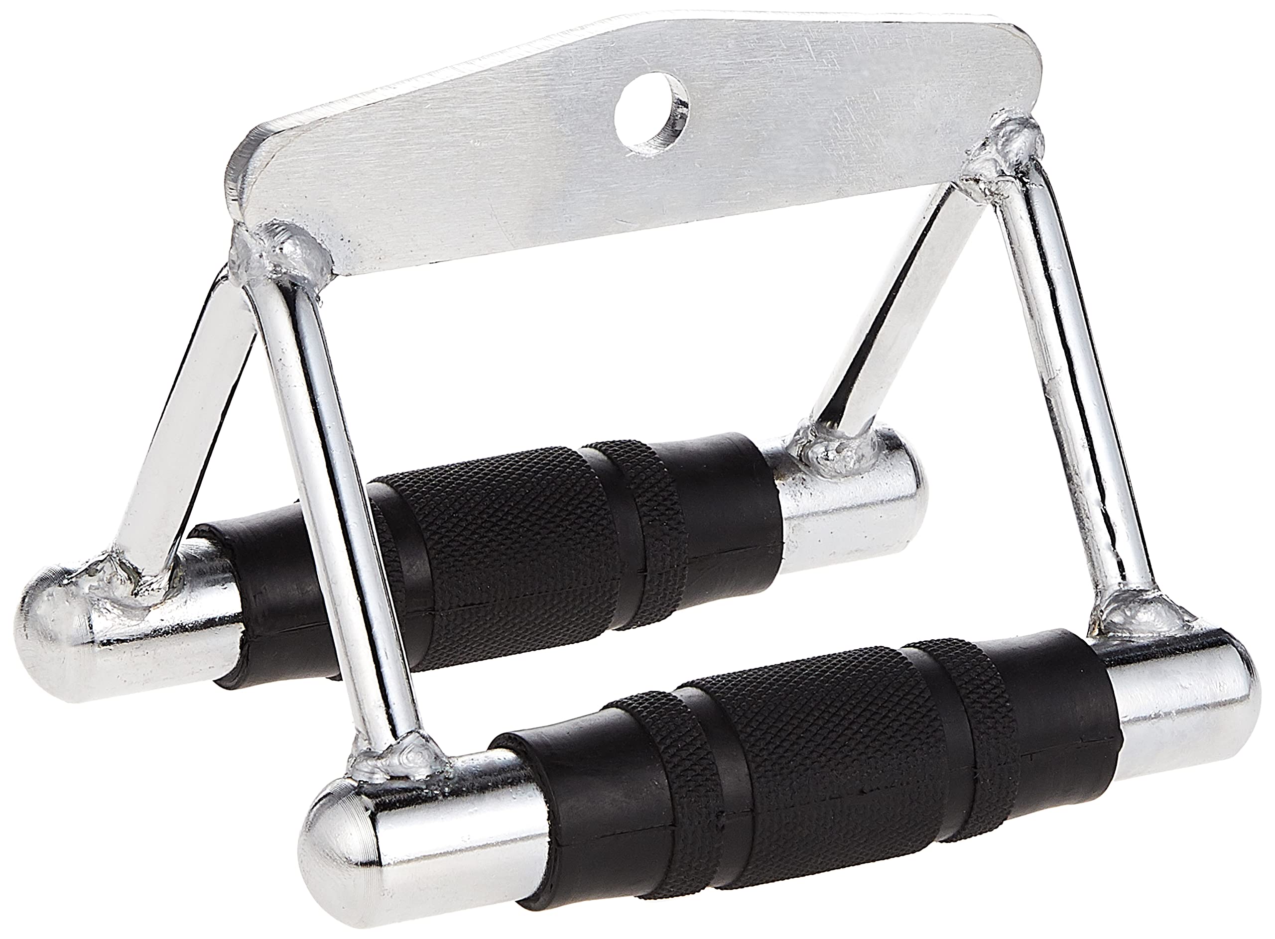 Cap Barbell Deluxe Double D Handle With Rubber Handgrips