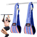 Dmoose Ab Straps For Abdominal Muscle Building, Arm Support For Ab Workout, Hanging Ab Straps For Pull Up Bar Attachment, Ab Exe