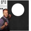 Mindsoft Extra Large Dart Board Wall Protectors Dart Board Backing Felt Tiles Extended Length Dartboard Surround Cork Alternativ