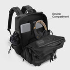 LHI Military Tactical Backpack for Men and Women 45L Army 3 Days Assault Pack Bag Large Rucksack with Shoe Compartment