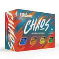 Wilson 2024 Chaos Golf Balls - 24 Balls, Multicolors