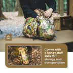 Onetigris Sleeping Bag, Survival Gear, 32?F Cold Weather Mummy Sleeping Bag For Camping Hiking Backpacking