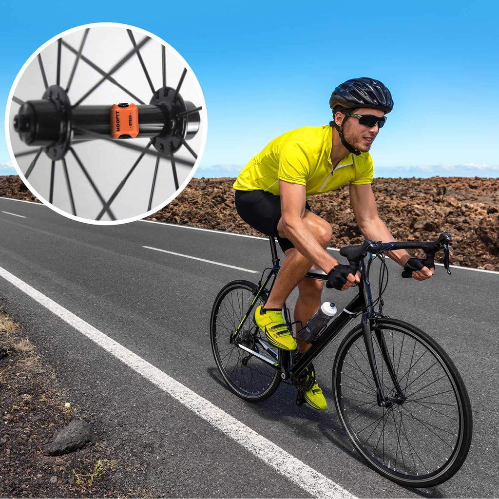 Moofit Bike Speed Sensor, Bluetooth/Ant+ Cycling Speed Sensor For Wahoo/Zwift/Peloton/Rouvy/Cyclemeter, For Iphone/Android And B